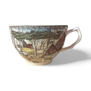 The Friendly Village Tea Cup